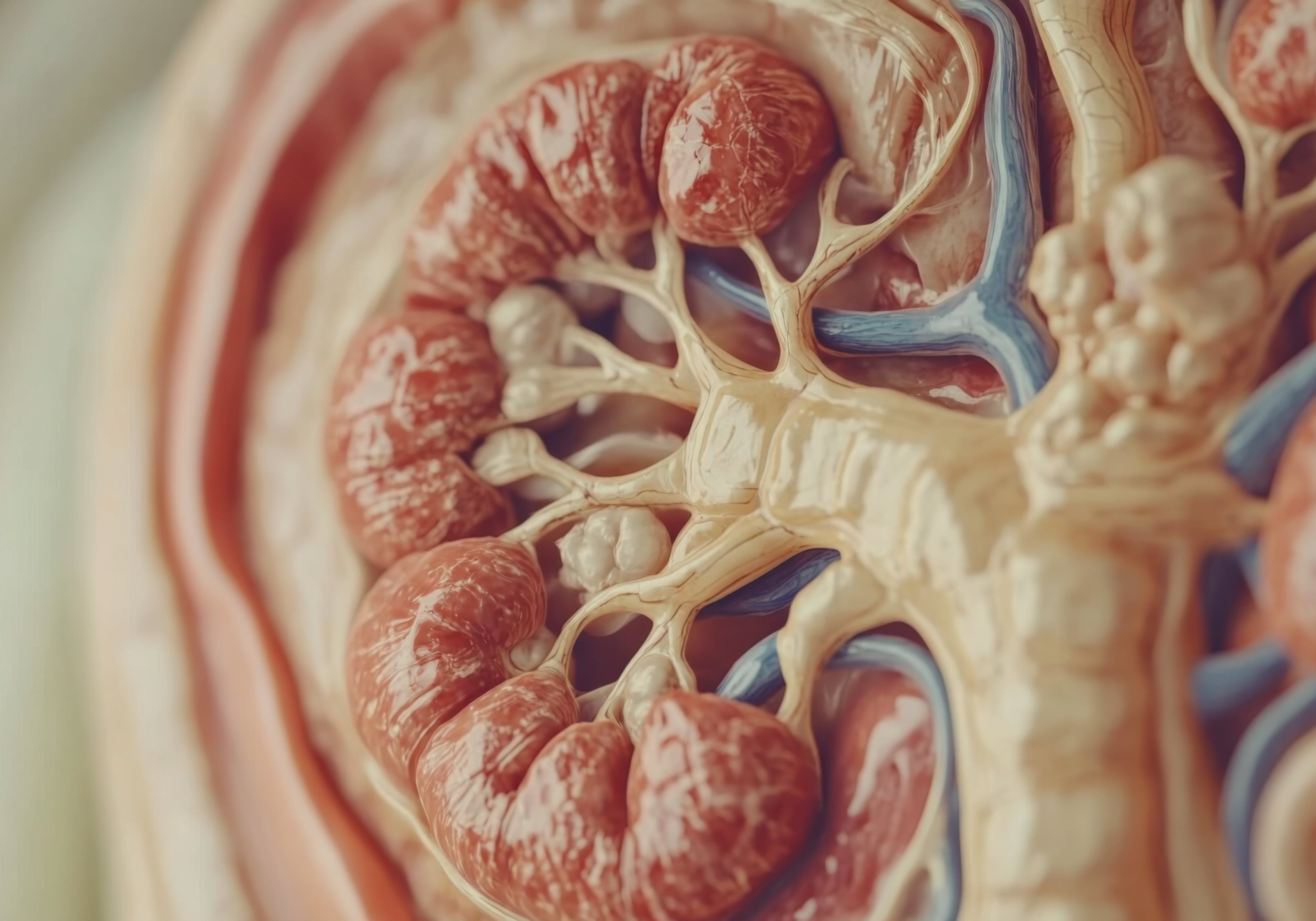 Stylised image of a mammalian kidney
